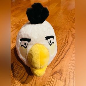 Angry Birds Matilda White Bird Plush 9”X12”Stuffed Animal Toy Commonwealth 2010